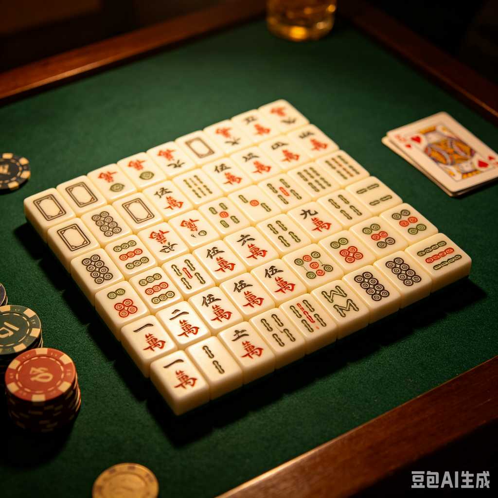 clear text printing mahjong set