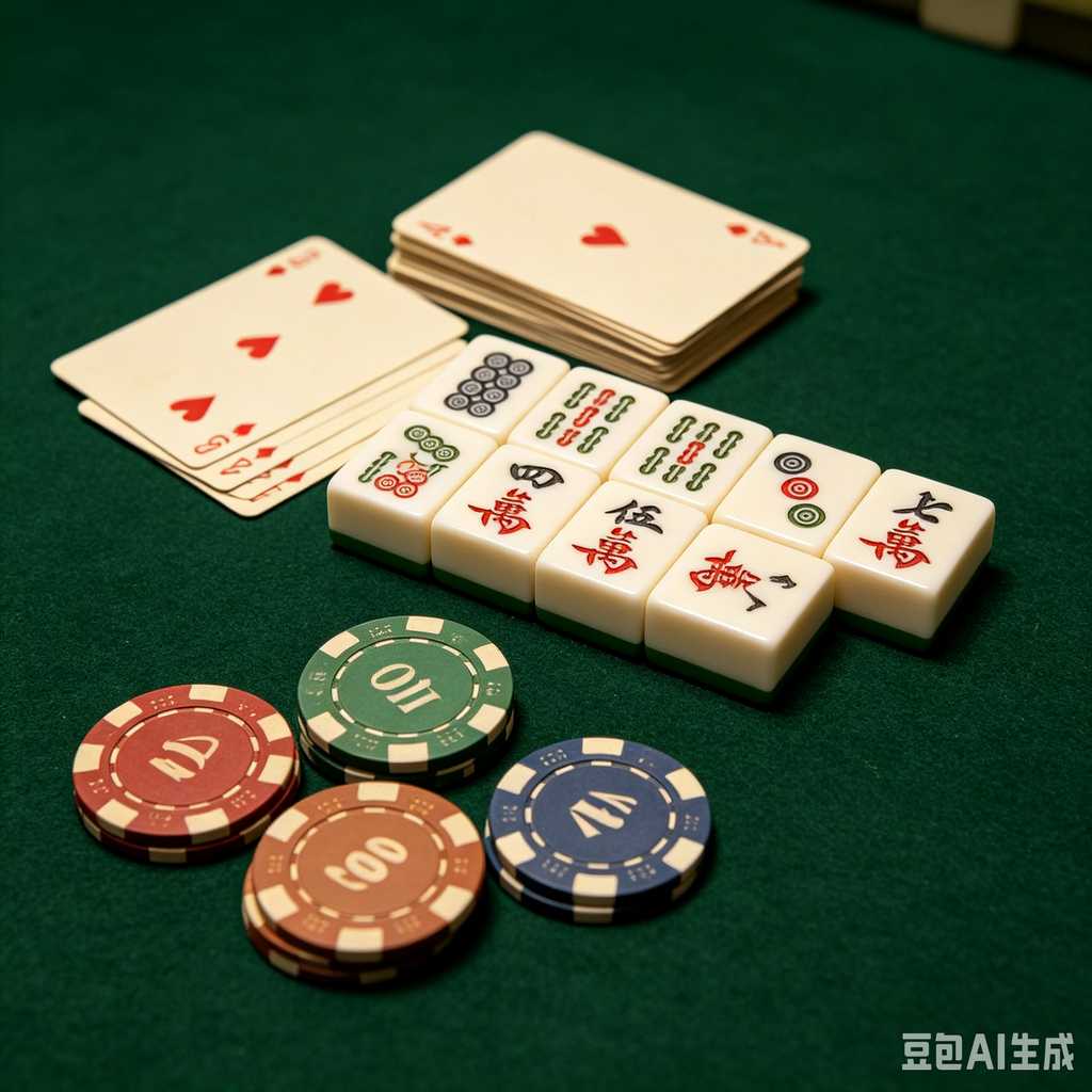 large print mahjong set
